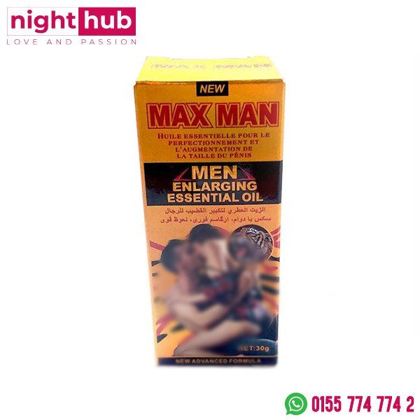 زيت ماكس مان لزيادة حجم القضيب Max Man essential oil