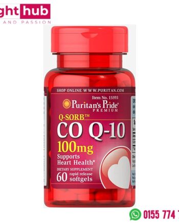 كو انزيم كيو 10 كبسولات لتحسين صحة الجسم Puritan's Pride Co Q-10 Softgels