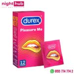 كندم رجالي ديوريكس بليجر مي 12 واقي ذكري - durex pleasure me 12 condoms