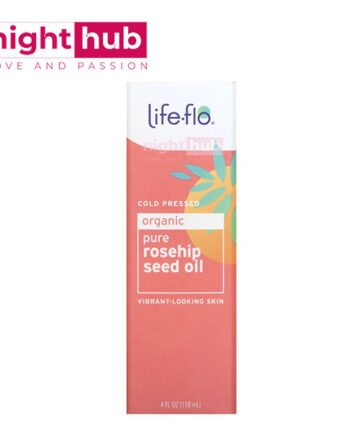 زيت بذور ثمار الزهور لايف فلو زيت مساج للمتزوجين Life flo Organic Pure Rosehip Seed Oil 118 مل