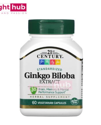 اقراص الجنكو بيلوبا لدعم الاداء العقلي والجنسي ginkgo biloba extract 21st Century‏ 60 قرص