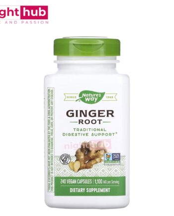 حبوب الزنجبيل لتحسين الصحة العامة Nature's Way, Ginger Root 550 ملجم 240 كبسولة