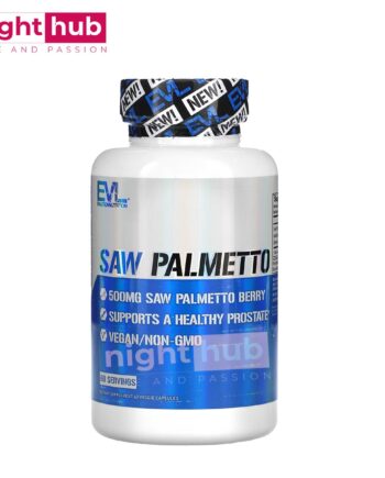 دواء ساو بالميتو لدعم صحة البروستاتا EVLution Nutrition Saw Palmetto Capsules 500 ملجم 60 قرص