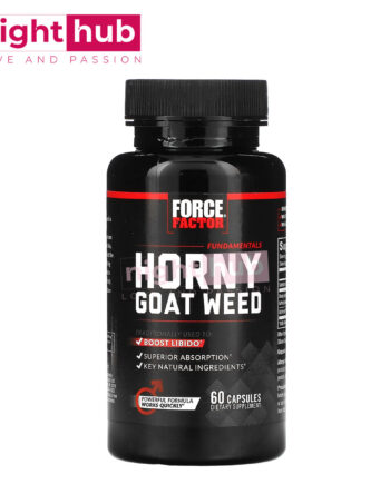 اقراص عشبة الماعز لتحسين الصحة الجنسية Force Factor Horny Goat Weed 60 كبسولة