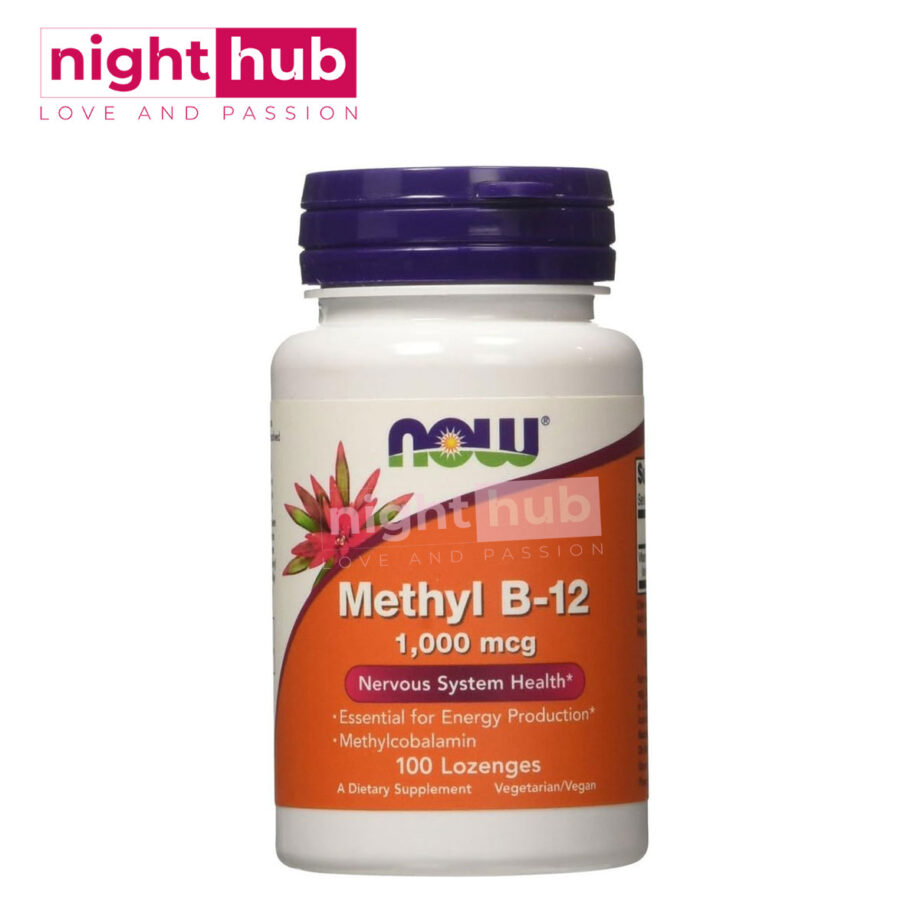 اقراص ميثيل فيتامين ب12 1000 مكجم NOW Foods, Methyl B-12 100 قرص استحلاب