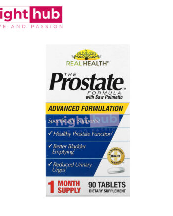 تركيبة البروستات بالبلميط المنشاري ريل هيلث Real Health, The Prostate Formula with Saw Palmetto 90 قرص