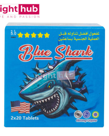 حبوب الحوت الازرق الامريكية لتقوية الانتصاب blue shark 40 قرص