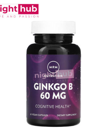 مكمل الجنكة ب للتخلص من الارهاق الذهني MRM Nutrition, Ginkgo B 60 ملجم 60 كبسولة