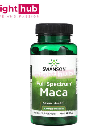 مكمل الماكا 500 لتعزيز الصحة الجنسية سوانسون Swanson Maca 60 كبسولة