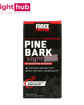 حبوب الصنوبر 600 ملجم مضادات أكسدة Force Factor, Pine Bark 30 كبسولة