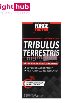 كبسولات تريبولوس تيريستريس 500 ملجم Tribulus لزيادة هرمون التستوستيرون Force Factor 60 كبسولة