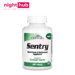 مكمل سينتري الفيتامينات والمعادن لدعم الصحة العامة 21st Century, Sentry, Adults Multivitamin & Multimineral Supplement 300 قرص
