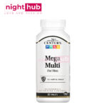 ملتي فيتامين ميجا للرجال 21st Century, Mega Multi for Men, Multivitamin & Multimineral 90 قرص