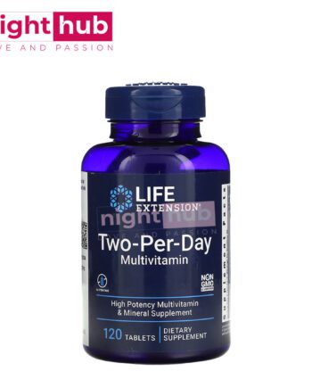 أقراص فيتامينات متعددة مرتين يوميًا لايف إكستانشن Life Extension, Two-Per-Day Multivitamin 120 قرص
