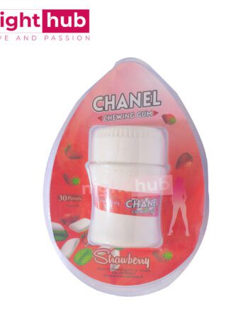 لبان مهيج للنساء لبان شانيل بنكهة الفراولة chanel chewing gum 30 قطعة