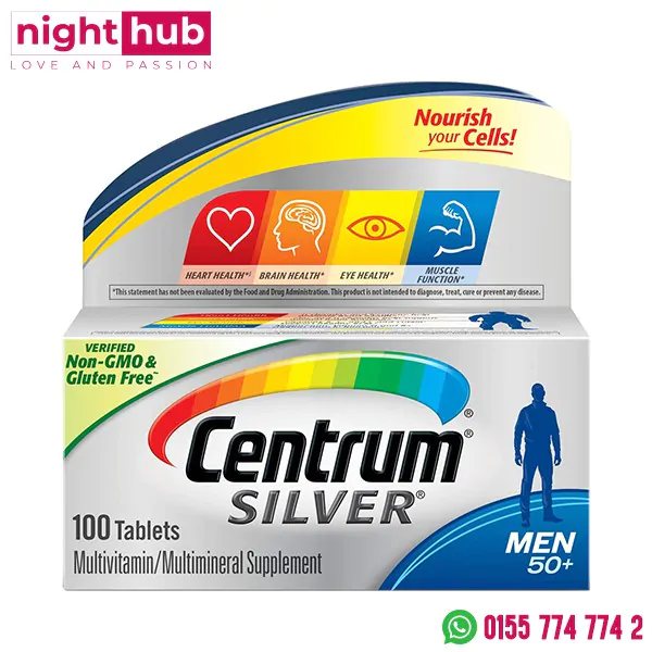 فيتامين سنتروم للرجال 100 قرص centrum silver Men