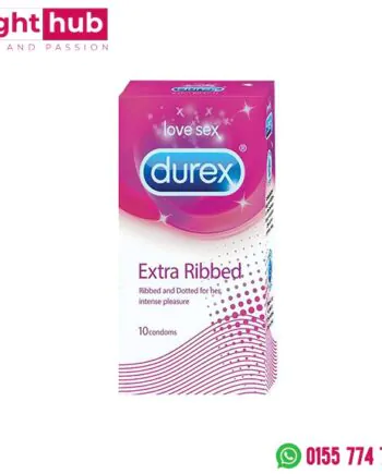 واقي ذكري مضلع دوريكس ريبد 10 قطعة - 10 Piece Extra Ribbed Condom Set