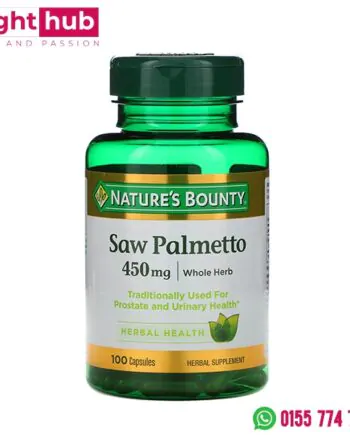 كبسولات ساو بالميتو 100 كبسولة - Nature's Bounty Saw palmetto