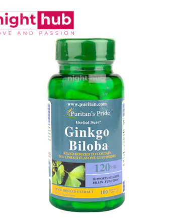 اقراص جنكو بيلوبا مكمل غذائي لزيادة القدرة على التركيز ginko biloba puritans pride 100 كبسولة 120 مجم