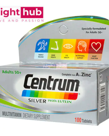 سنتروم سلفر لوتين فوق الخمسين centrum silver +50 with lutein 100 كبسولة