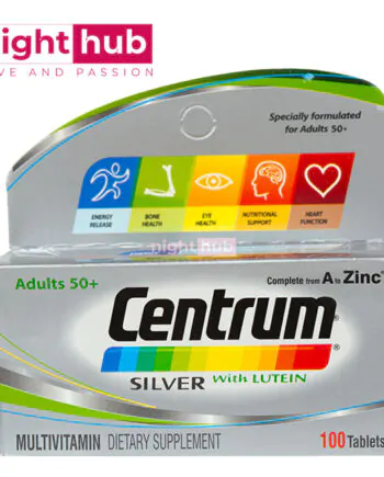 سنتروم سيلفر لوتين فوق الخمسين centrum silver +50 with lutein 100 كبسولة