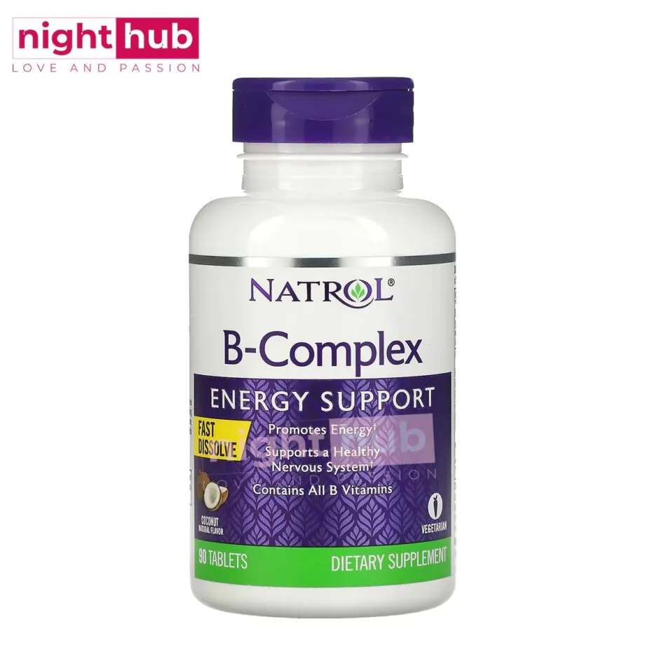 اقراص فيتامين ب المركب natrol b compleex Energy 90 قرص