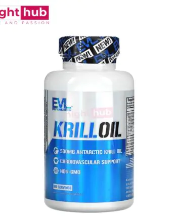 حبوب زيت الكريل القطبي الجنوبي لعلاج الالتهابات EVLution Nutrition Krill Oil capsules 500 ملجم 60 قرص