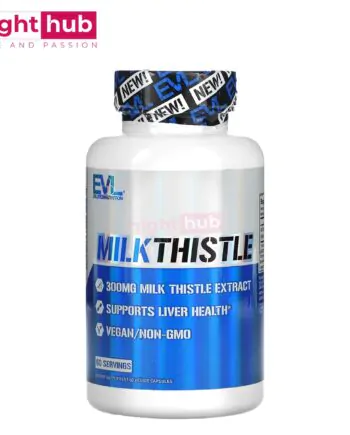 كبسولات حليب الشوك لتنظيف الجسم من السموم EVLution Nutrition, Milk Thistle 300 ملجم 60 كبسولة