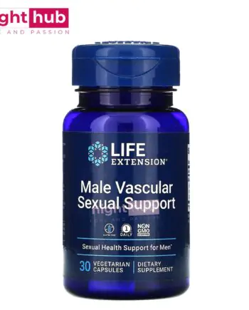 مقوي الاوعية الدموية للرجال لتحسين الصحة الجنسية لايف إكستانشن Life Extension, Male Vascular Sexual Support 30 كبسولة