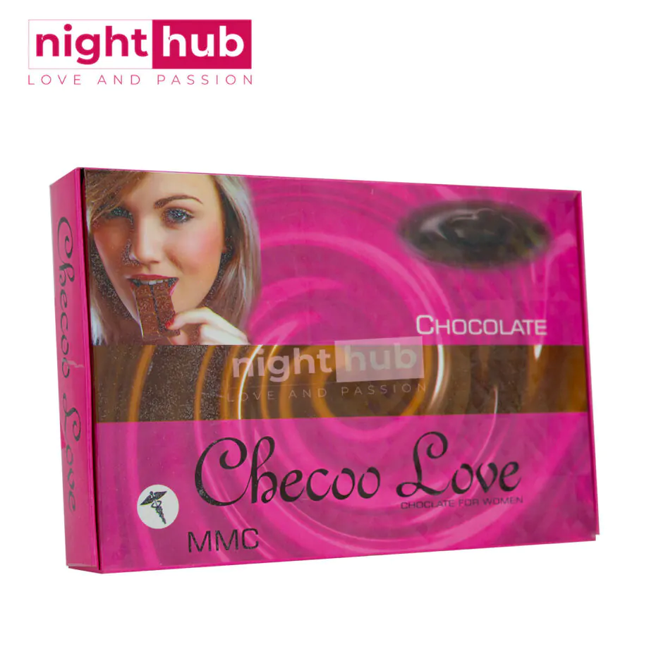 شوكولاتة شيكو لاف للنساء checoo love chocolate 24 قطعة