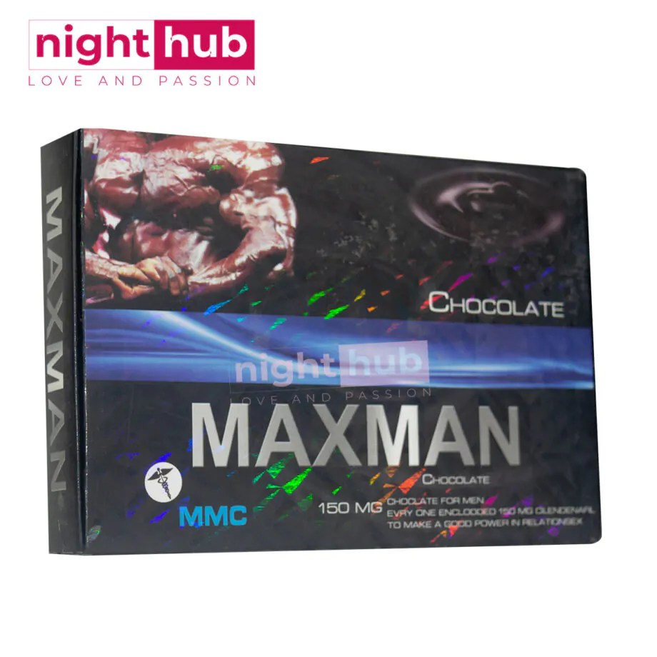 شوكولاتة ماكس مان رجالي لتقوية الانتصاب maxman chocolate 24 قطعة