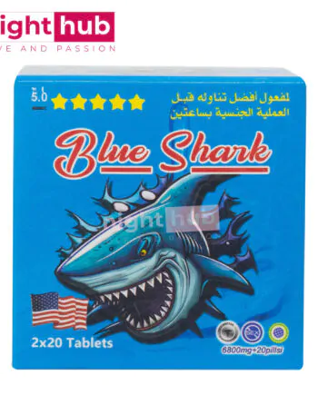 حبوب الحوت الازرق الامريكية لتقوية الانتصاب blue shark 40 قرص