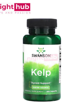 كبسولات كليب لعلاج خمول الغدة الدرقية سانوسان Swanson, Kelp 250 قرص